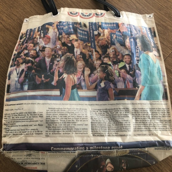 Barack Obama Inauguration Tote Bag - Picture 2 of 2